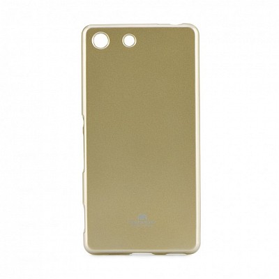 Pouzdro / obal Mercury Jelly Case zlaté pro Sony Xperia M5