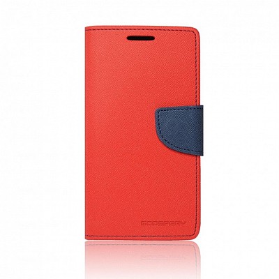Pouzdro / obal Mercury Fancy Diary Samsung A5 2016 červené
