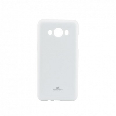 Silikonové pouzdro / obal Mercury Jelly Case Samsung J5 2016 bílé
