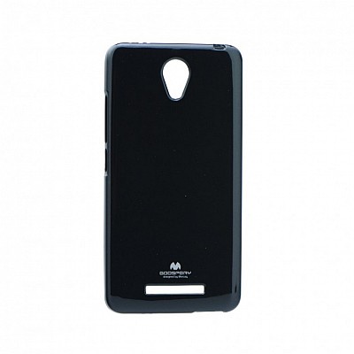 Pouzdro / obal Mercury Jelly Case černé Xiaomi Redmi Note 2