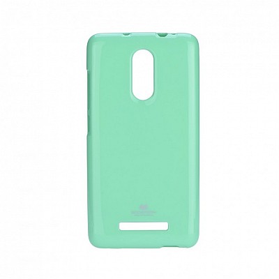 Pouzdro / obal Mercury Jelly Case mentolové Xiaomi Redmi Note 3