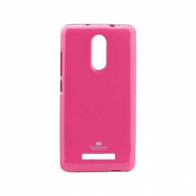 Pouzdro / obal Mercury Jelly Case růžové Xiaomi Redmi Note 3