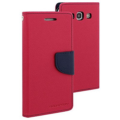 Pouzdro / obal Fancy Diary pro Samsung Alpha růžové