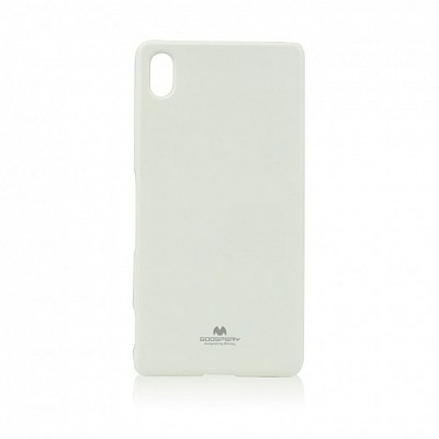 Pouzdro / obal Mercury Jelly Case bílé pro Sony Xperia M4 Aqua