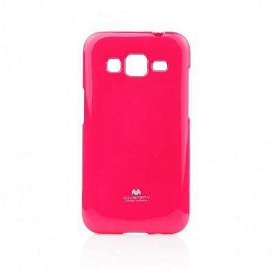 Pouzdro / obal Mercury Jelly Case růžové pro Samsung Core Prime