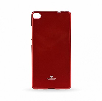 Pouzdro / obal Mercury Jelly Case červené pro Huawei P8