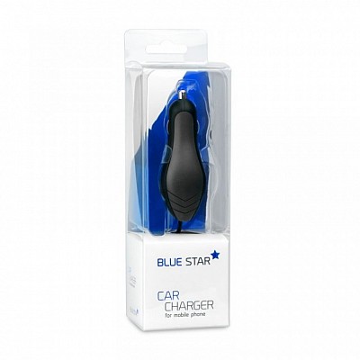 Nabíječka do auta Blue Star 2A microUSB černá