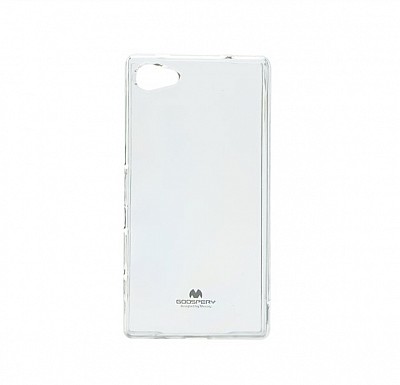 Pouzdro / obal Mercury Jelly Case průhledné pro Sony Xperia Z5 Compact