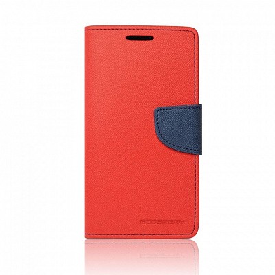 Pouzdro / obal Mercury Fancy Diary Samsung J5 2016 červené