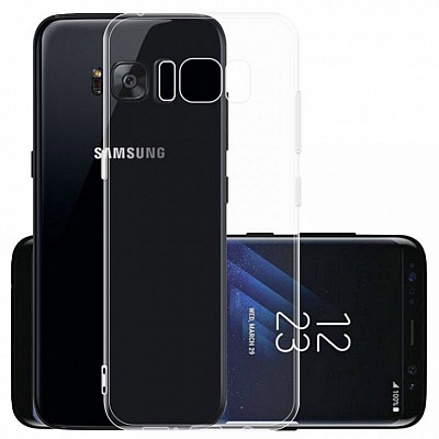 Ultratenký silikonový obal / pouzdro na Samsung S8 průhledný 0,33mm