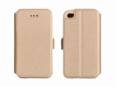 Pouzdro / obal BOOK POCKET pro Huawei P10 plus - gold