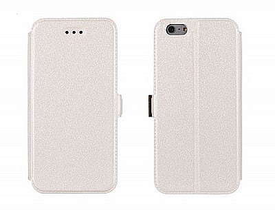 Pouzdro / obal BOOK POCKET pro Samsung Galaxy S8 bílé