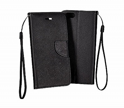 Kvalitní knížkový obal - Fancy Pocket - pro Huawei Mate 10 Lite černý