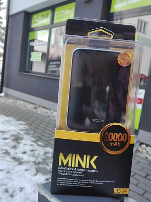 Powerbanka Proda Mink PPL-22 10 000 mAh černá