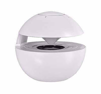 Reproduktor LED BALL multimedialní bluetooth - bílý