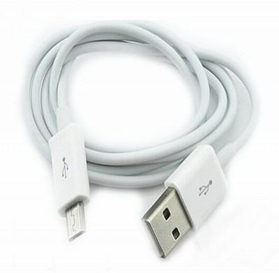 Datový kabel Micro USB 2 m bílý