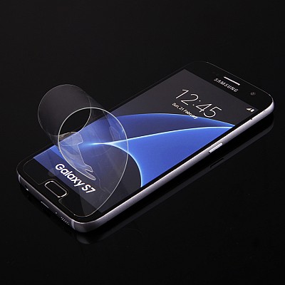 Ochranné hybridní tvrzené sklo Nano/Flexible Glass pro Samsung Galaxy S7 Edge
