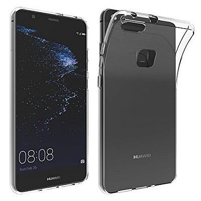 Zadní silikonový kryt / obal na Huawei P10 transparentní