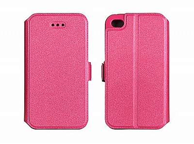 Pouzdro / obal BOOK POCKET pro Samsung Galaxy J7 (2016) - růžové