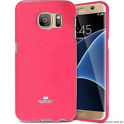 Pouzdro / obal Mercury Jelly Case pro Samsung S7 růžový
