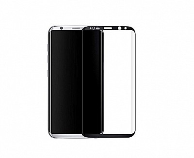 Tvrzené sklo 3D Full Face pro Samsung S8 Note- černé