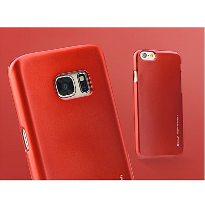Pouzdro / obal Mercury iJelly Metal Samsung Galaxy J5 (2017) červené