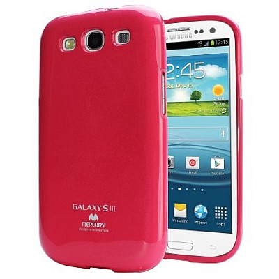 Pouzdro / obal Mercury Jelly Case Samsung J7 2016 růžový