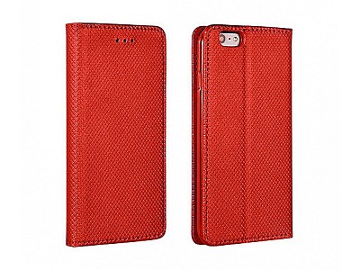 Pouzdro / obal Smart Magnet Book Huawei Ascend Y5 II / Huawei Y6 II Compact červený