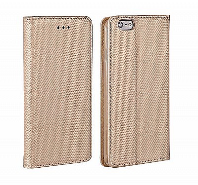 Pouzdro / obal Smart Magnet Book Huawei P10 lite zlaté