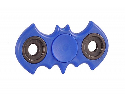 Fidget Spinner - batman- 2 ramenný - modrý