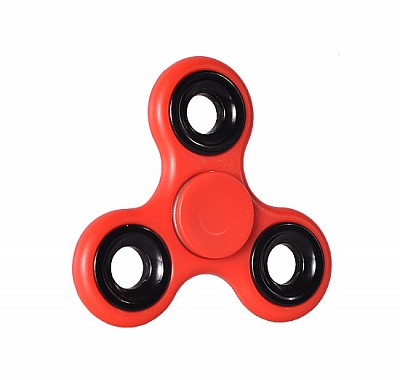 Fidget Spinner - 3 ramenný - červený