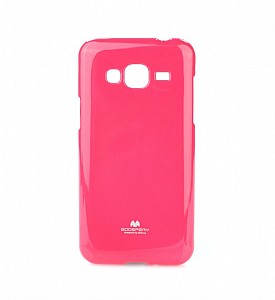 Silikonové pouzdro / obal  Mercury Jelly Case Samsung J3 2016 růžové