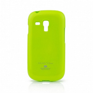 Pouzdro / obal Mercury Jelly Case limetkové pro Samsung S3 Mini