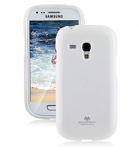 Pouzdro / obal Mercury Jelly Case bílé pro Samsung S3 Mini