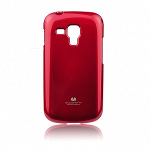 Pouzdro / obal Mercury Jelly Case červené pro Samsung S3 Mini