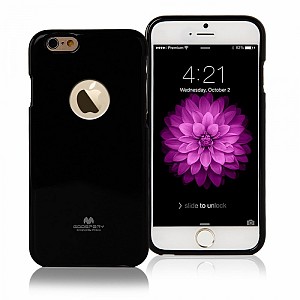 Pouzdro / obal Mercury Jelly Case pro Apple iPhone 6 Plus / 6s Plus černé