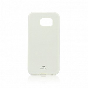 Pouzdro / obal Mercury Jelly Case pro Samsung S6 bílé
