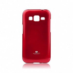 Pouzdro / obal Mercury Jelly Case červené pro Samsung Core Prime