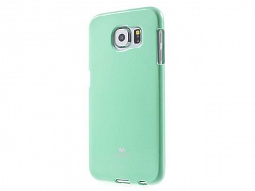 Pouzdro / obal Mercury Jelly Case Samsung S6 mentolové