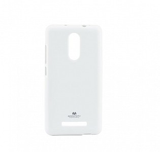 Pouzdro / obal Mercury Jelly Case bílé Xiaomi Redmi Note 3