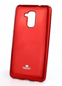 Pouzdro / obal Mercury Jelly Case Huawei Honor 7 Lite červený
