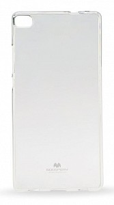 Pouzdro / obal Mercury Jelly Case Huawei P8 průhledný