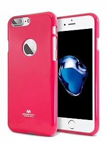 Pouzdro / obal Mercury Jelly Case iPhone 7 Plus růžový