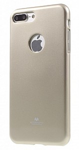 Pouzdro / obal Mercury Jelly Case iPhone 7 Plus zlatý