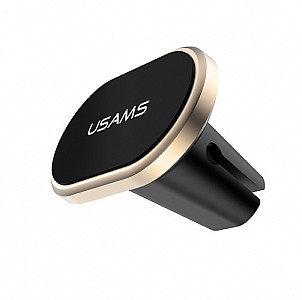 Magnetický držák na mobil do auta USAMS univerzální zlatý