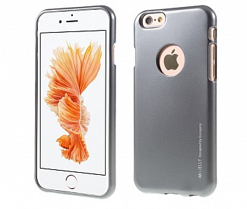 Pouzdro / obal Mercury iJelly Metal Apple iPhone 7 šedé