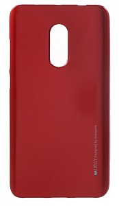 Pouzdro / obal Mercury iJelly Metal Xiaomi Redmi Note 4 červené