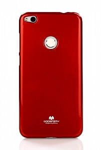 Pouzdro / obal Mercury Jelly Case na Huawei P9 Lite 2017 červený