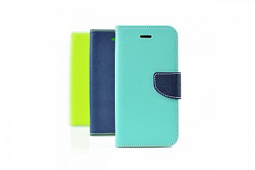 Kvalitní knížkový obal/pouzdro - Fancy Pocket - pro Huawei P20 modrý