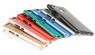 Pevné pouzdro /obal i-Jelly Iphone 5S/5SE světle růzový